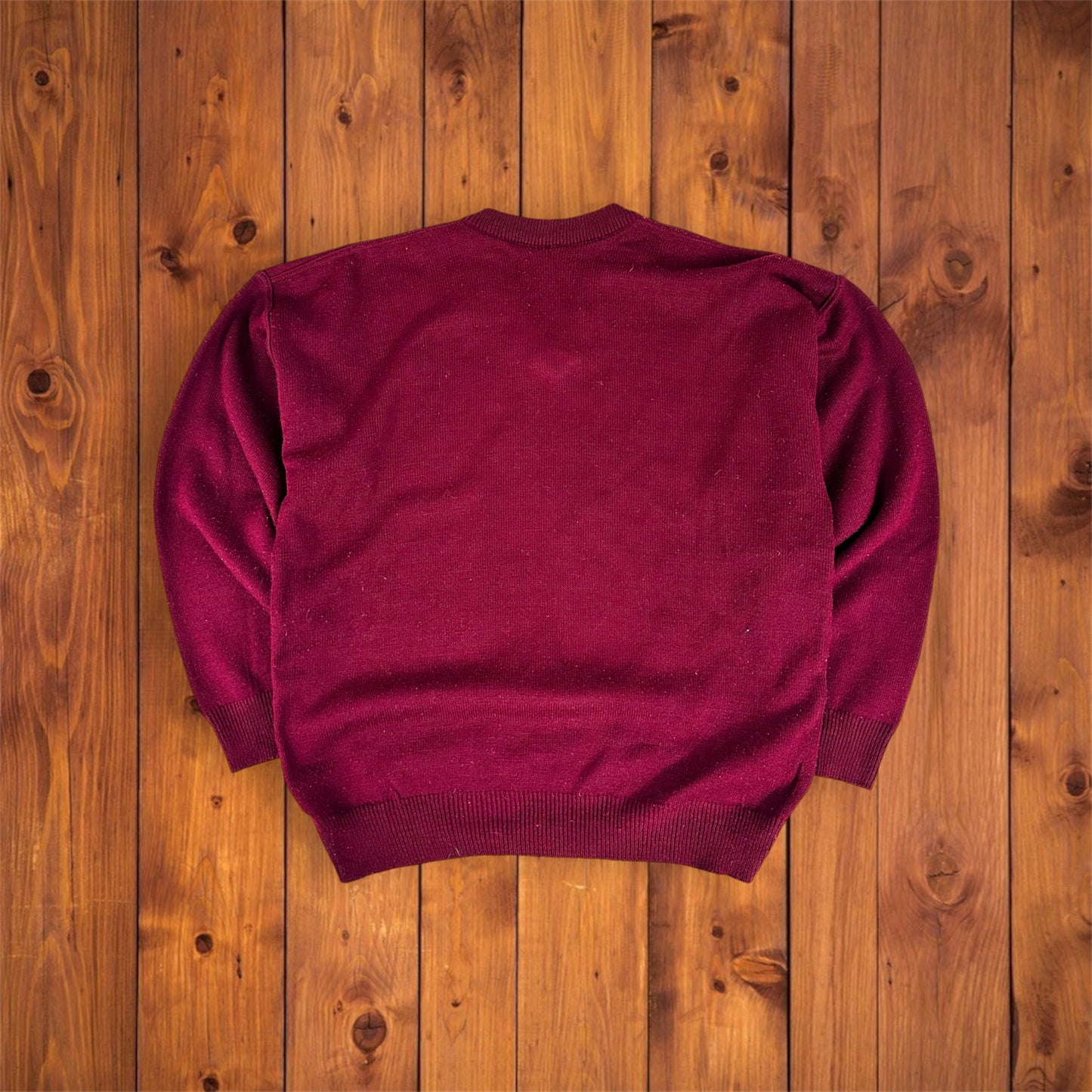 Lacoste Winered Wool Sweater (XL)