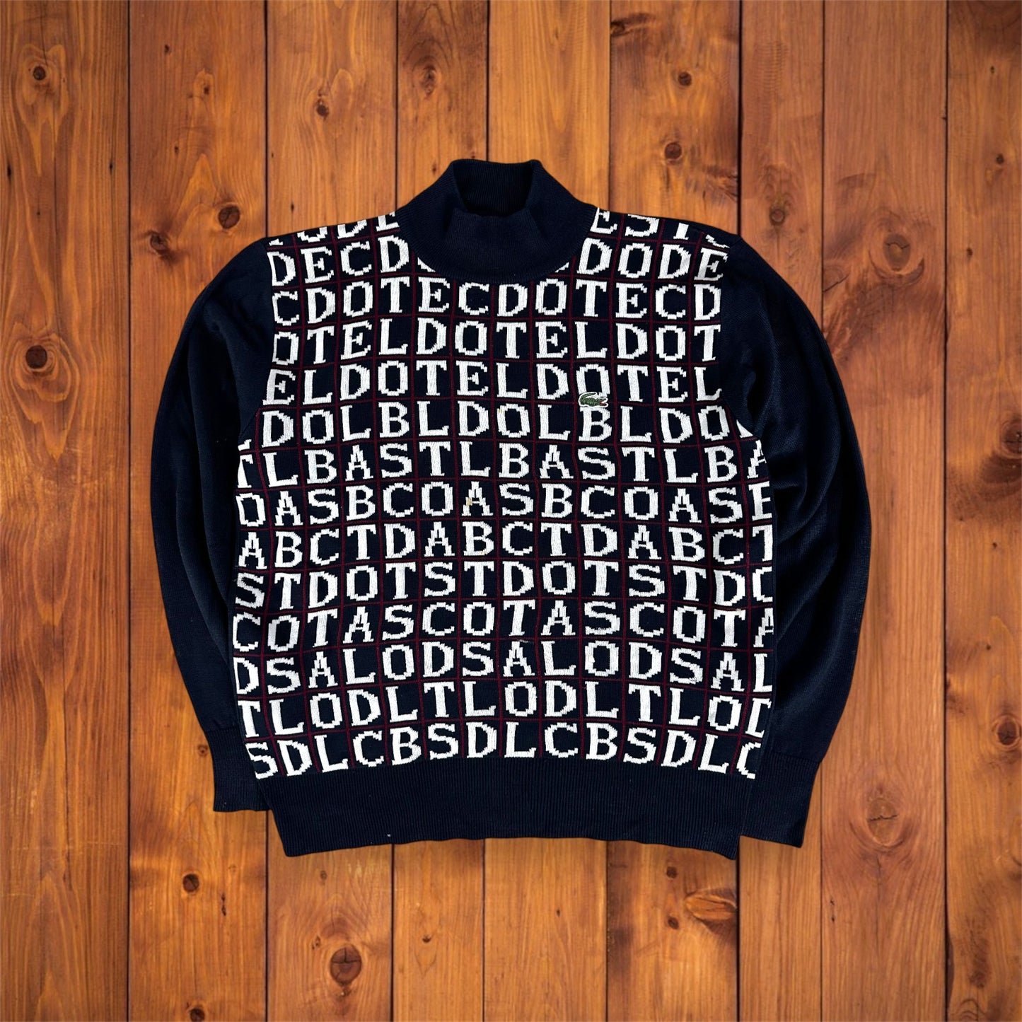 Vintage Lacoste Korea Knit Sweater (L)