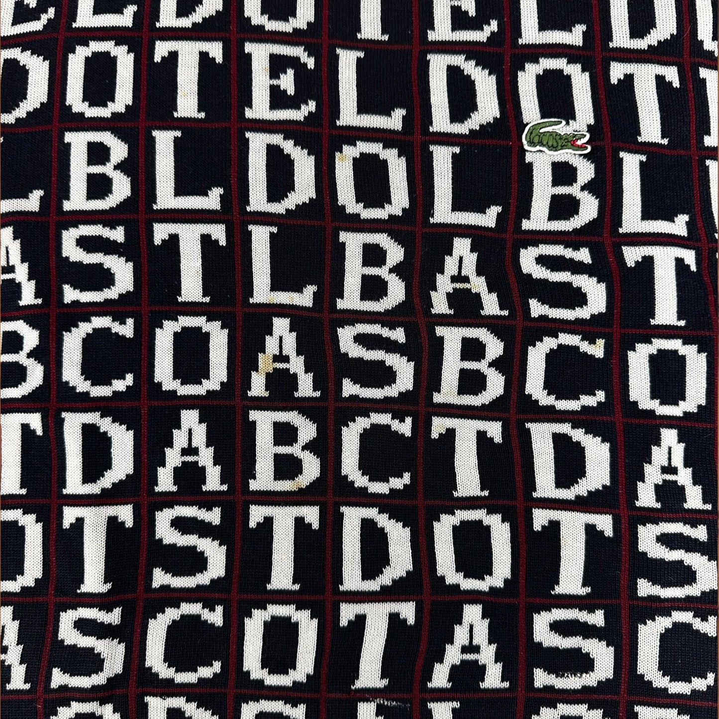 Vintage Lacoste Korea Knit Sweater (L)