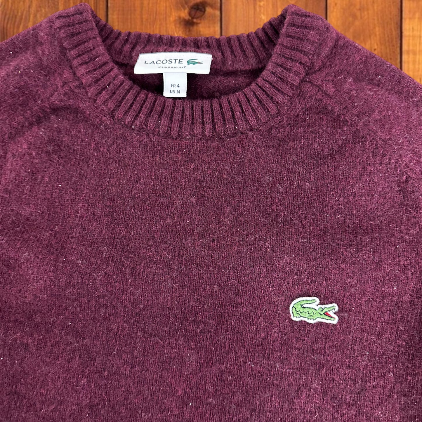 Lacoste Wool Sweater (M)
