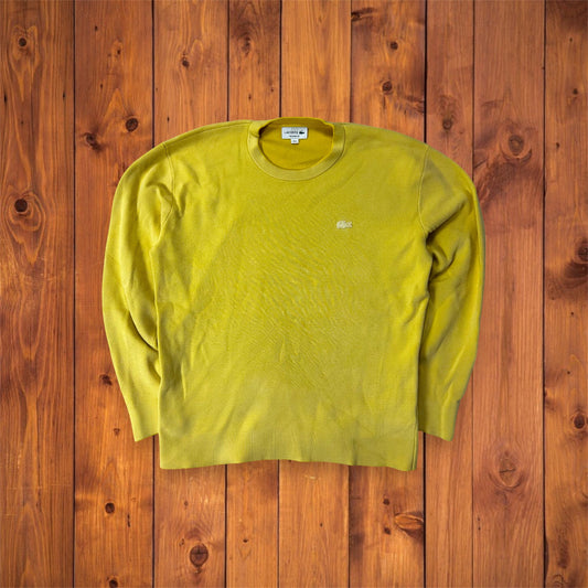 Lacoste-sweater-yellow-medium-m