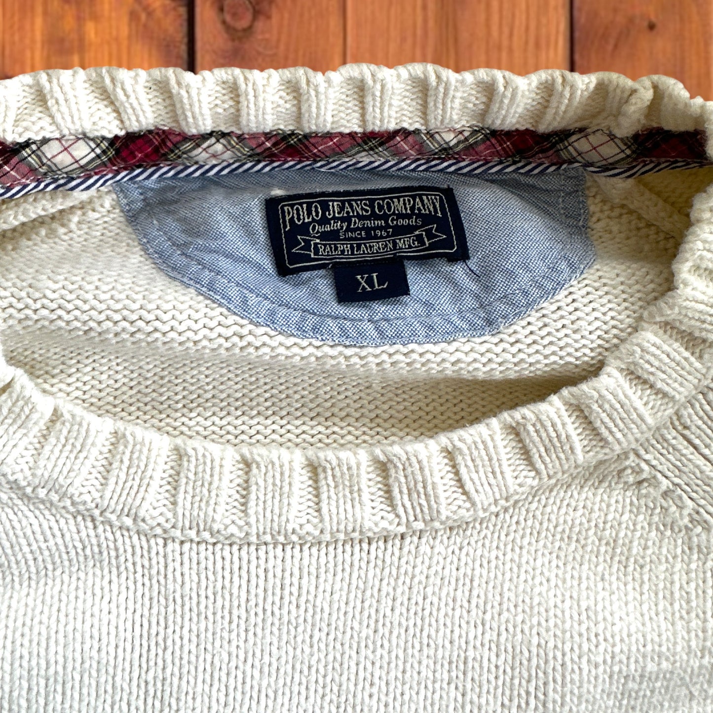 Ralph Lauren Cotton & Cashmere mix Sweater (XL)