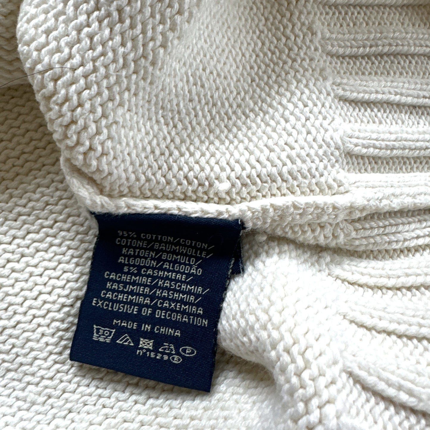 Ralph Lauren Cotton & Cashmere mix Sweater (XL)