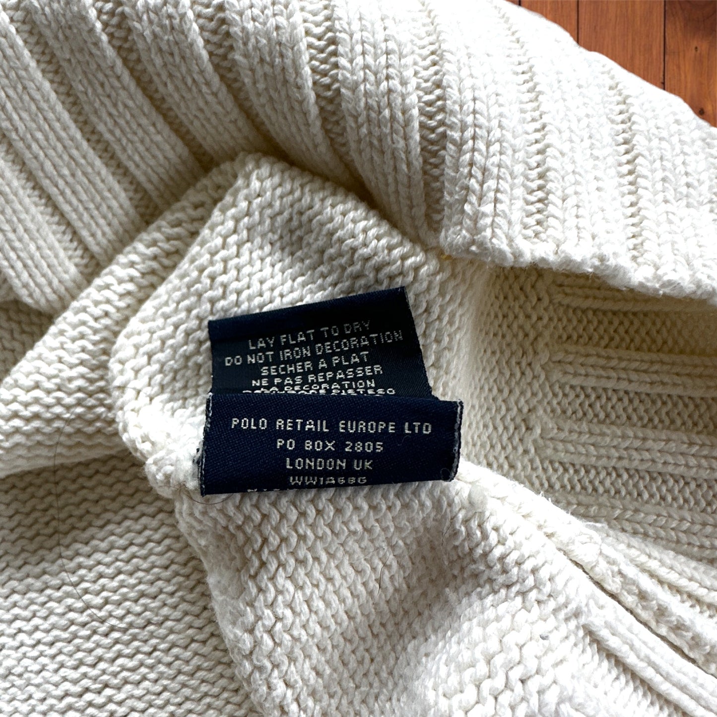 Ralph Lauren Cotton & Cashmere mix Sweater (XL)