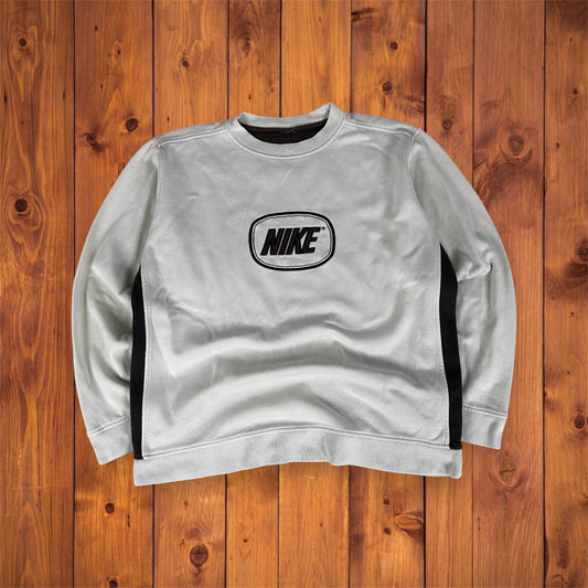 Nike Vintage Sweater L - old school Nike Sweater - alter Nike style Sweater - altes Nike Logo Pullover